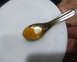 A picture of step 3 of Kantola sabji.