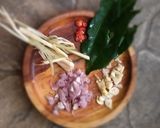 Foto langkah ke 1 dari resep 115. Nasi Liwet Bunga Telang aka Nasi Kerabu Malaysia 💙.
