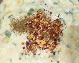 A picture of step 3 of Cheesy white sauce Pasta.