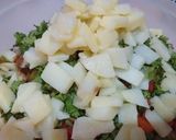 A picture of step 4 of Channa chaat.