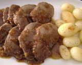 Foto del paso 8 de la receta Redondo a la cerveza con patatas mini