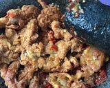 Foto langkah ke 6 dari resep Jamur dan Tahu Geprek.