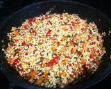 Foto del paso 5 de la receta: Hojas de parra rellenas con mix de carne y arroz Bomba