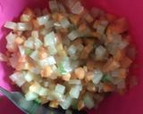 Foto langkah ke 2 dari resep Lontong isi Kentang Wortel.