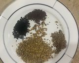 A picture of step 3 of Achari masala.