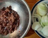 Tejfölös sertés máj kuszkusszal recept fázis 1 fotója