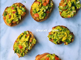 Avocado bruschetta recipe