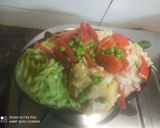 A picture of step 10 of Italian sizzler with spinach, pineapple pasta.