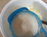A picture of step 1 of Eggless Vanilla and Chocolate Cookies.