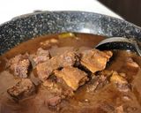 Foto langkah ke 2 dari resep Krengsengan buntut sapi.