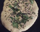 A picture of step 2 of Missi roti in naan style.