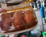 Grill csirkemell őszi mártásban és hasselback krumplival recept fázis 2 fotója