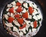 A picture of step 13 of Poha Veggie Roastie.