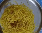 A picture of step 6 of Sev (homemade sev).
