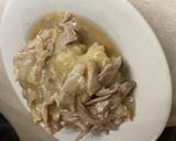 Shredded chicken and gravy over mashed potatoes recipe step 5 photo