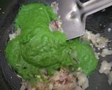 A picture of step 17 of Pizza flavoured kofta in creamy spinach gravy.