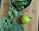 A picture of step 1 of Fennel and mint soup.