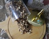 A picture of step 3 of Jaggery coated peanut.