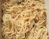 Foto langkah ke 3 dari resep Simple Sesame Noodle (pasangan Telur Ramen Marinara).