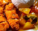 Foto langkah ke 9 dari resep Chicken katsu curry.
