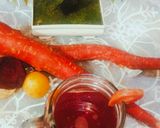 बीटरूट और गाजर का जूस (beetroot aur gajar ka juice recipe in Hindi) रेसिपी चरण 4 फोटो