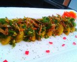Foto langkah ke 4 dari resep Kentang Teri Cabe Ijo khas Padang.
