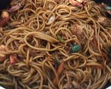 Foto langkah ke 3 dari resep Spaghetti Goreng Oriental.