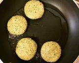 A picture of step 4 of Falafel Tikki.