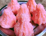 A picture of step 3 of Rooh Afza Modak.