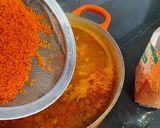 Foto del paso 4 de la receta: Sopa súper saludable con verduras, lentejas rojas y miso