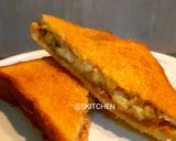 Foto langkah ke 4 dari resep Peanut butter banana cheese sandwich air fryer.