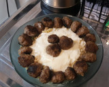 Foto del paso 4 de la receta: Albondiguitas con salsa blanca y fideos