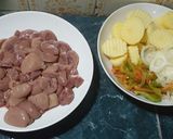 Foto del paso 2 de la receta: Riñón con verdura y arroz!