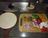 A picture of step 1 of Instant cheese burst pizza.