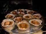 Vieiras con Salsa de Coral