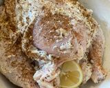 A picture of step 4 of Oven roasted whole chicken.