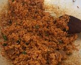 Foto langkah ke 3 dari resep Nasi Goreng Korea dengan Saus Gochujang dan Sunny Side up Egg.