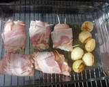 Foto del paso 3 de la receta: Paquetitos de pollo y bacon🥓