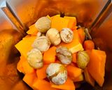 Une image de l'étape 3 de Mon velouté de butternut à la châtaigne.