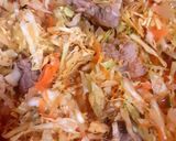 Pas rețetă Varză noua scăzută la cuptor cu carne de porc 2 fotografie
