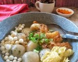 Foto langkah ke 8 dari resep Cilok Kuah ala Seblak Cilok Online.