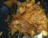 A picture of step 4 of Aloo Palak Bhaji.