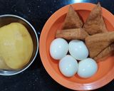 Foto langkah ke 1 dari resep Semur Telur Tahu Kentang.