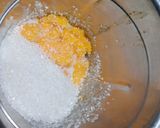 A picture of step 1 of Mango dryfruit lassi.