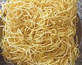 A picture of step 1 of Spicy Chicken Noodles.