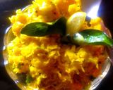 A picture of step 3 of Corn Upma.