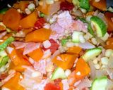 Foto del paso 6 de la receta: Verduras con tocino