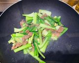 【炒】青江菜炒牛肉的食譜步驟5照片