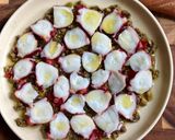 A picture of step 4 of Octopus Carpaccio.