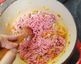 Foto del paso 4 de la receta: Fideos Espirales con Salsa Boloñesa